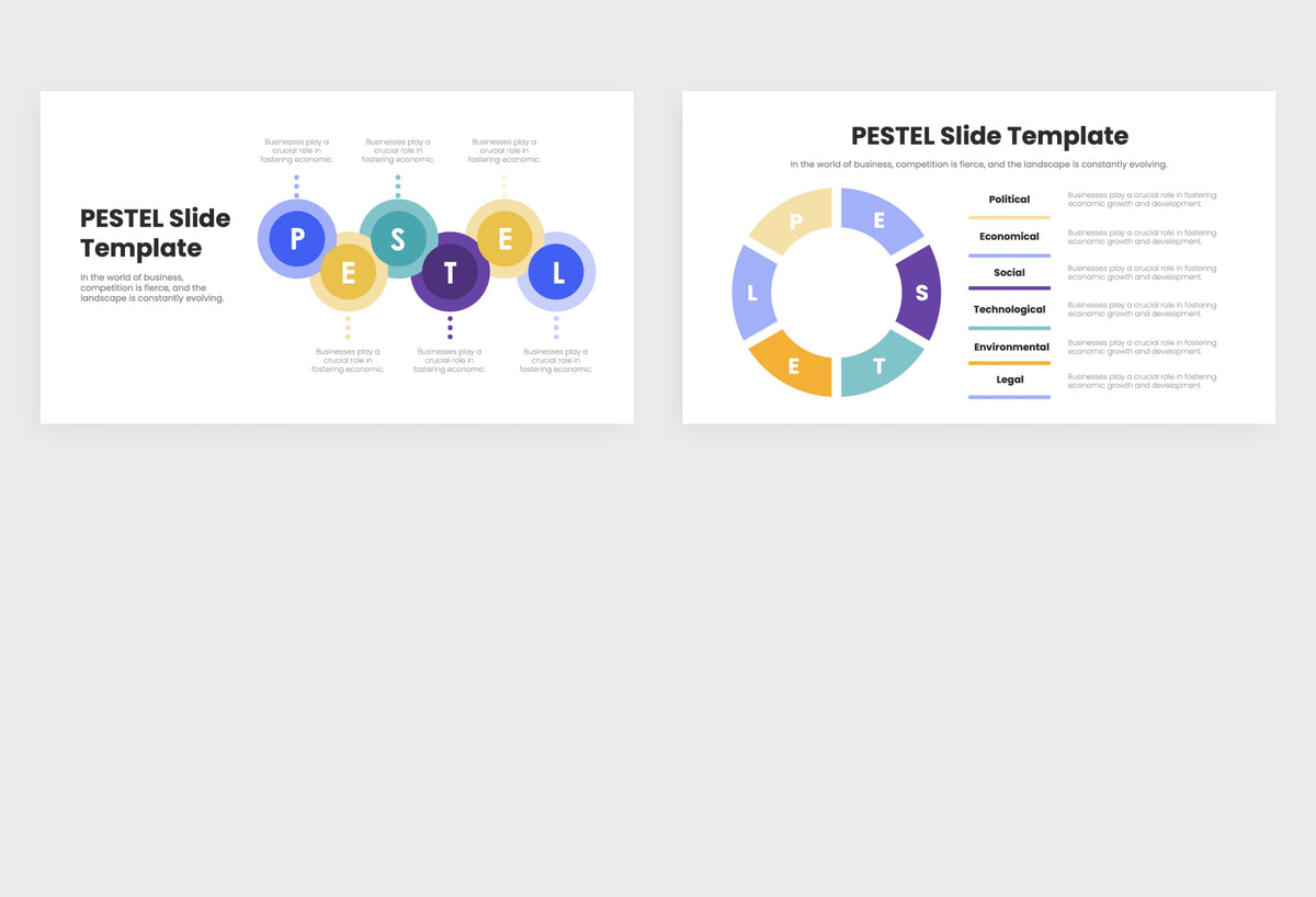 STEEPLE Analysis PowerPoint Template