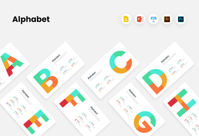 Alphabet Infographics Templates for PowerPoint Keynote Google Slides