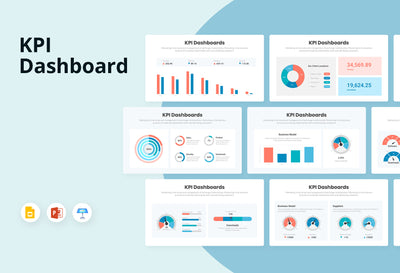 KPI Dashboard Infographics