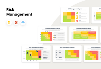 PPT Risk Management Diagrams Templates for PowerPoint, Keynote, Google Slides