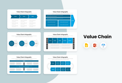 Value Chain Infographics Templates for PowerPoint, Keynote, Google Slides