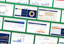 Excel Dashboard Templates Bundle