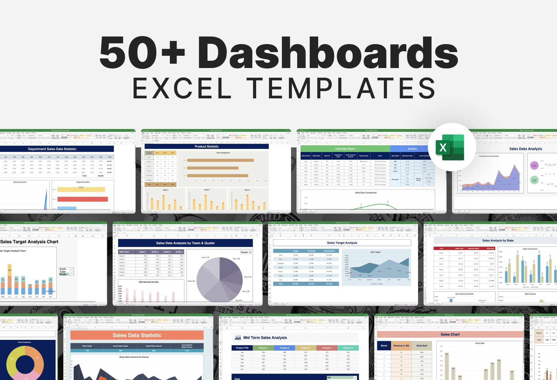 Dashboard Templates Excel