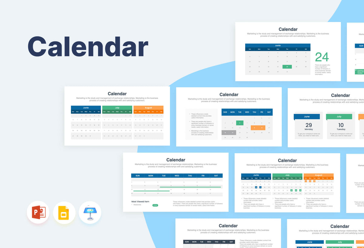 Calendar Infographics – infograpify