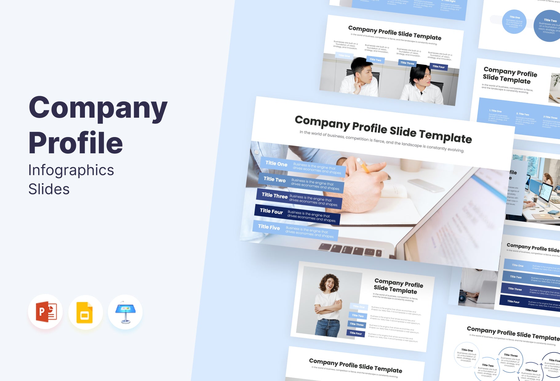 Company Profile Infographic Templates – infograpify