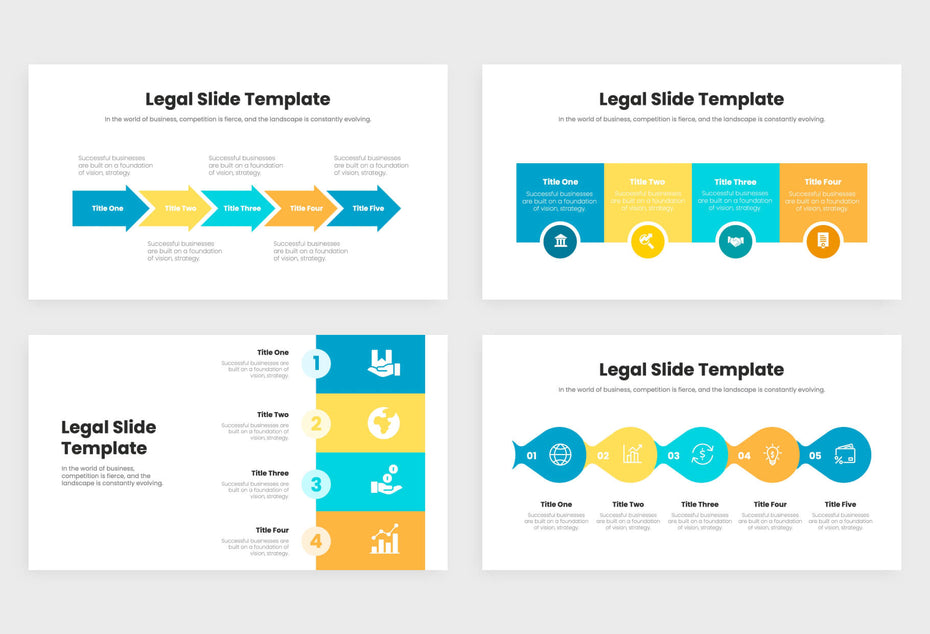 Legal Infographic Templates