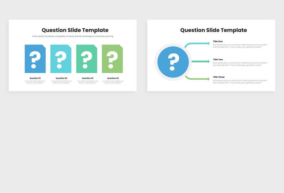Question Infographic Templates – infograpify