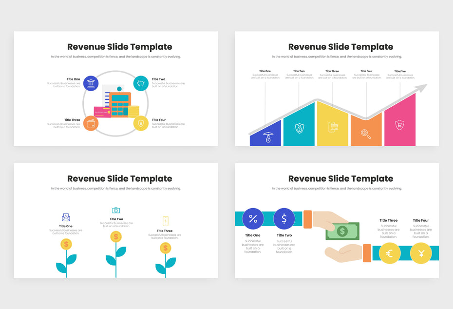 Revenue Infographic Templates