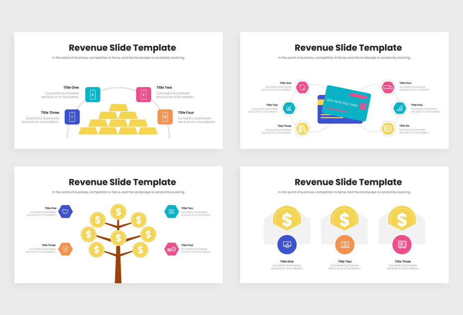 Revenue Infographic Templates