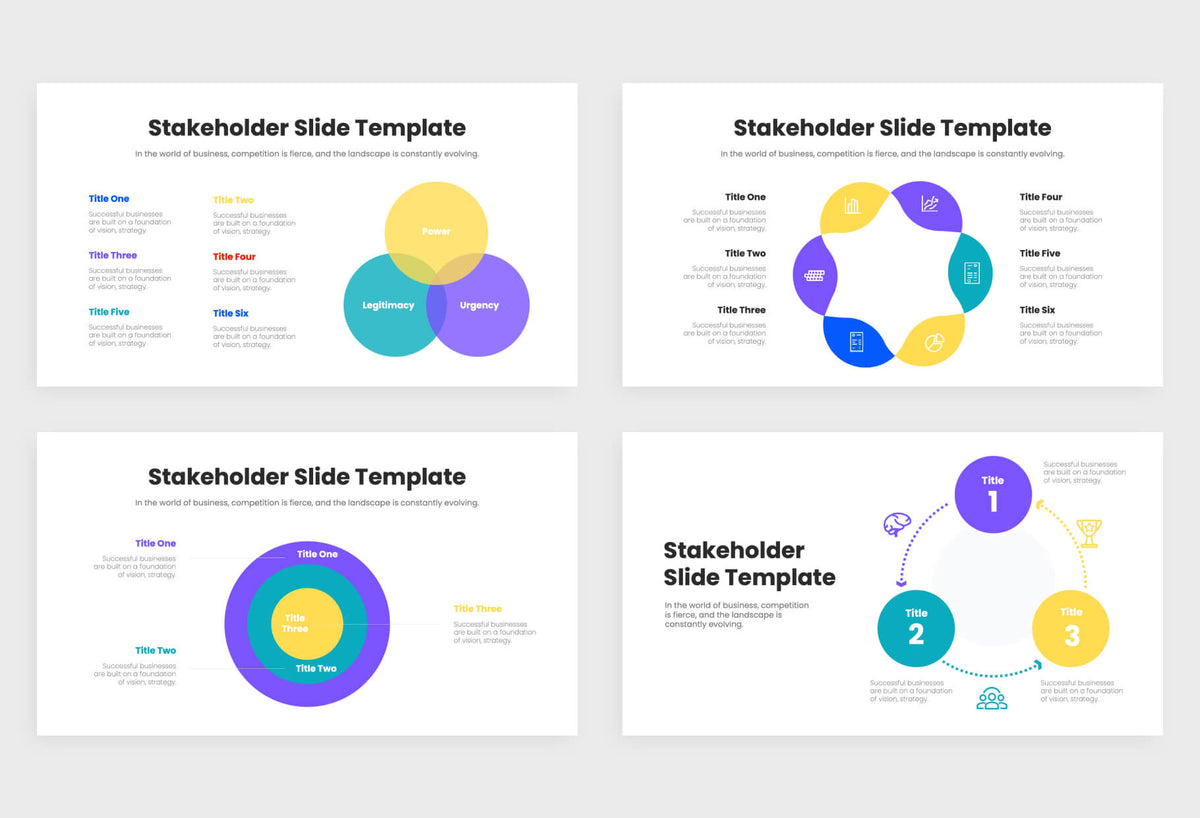 Stakeholder Infographic Templates – infograpify