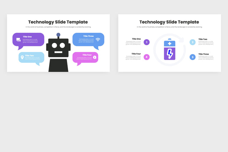 Technology Infographic Templates