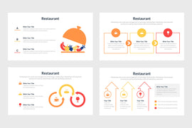 PPT Restaurant Diagrams Templates for PowerPoint, Keynote, Google Slides