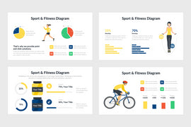 PPT Fitness and Sport Diagrams Infographics Templates for PowerPoint, Excel, Keynote