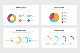 PPT Pie Charts Infographics Templates for PowerPoint, Keynote, Excel