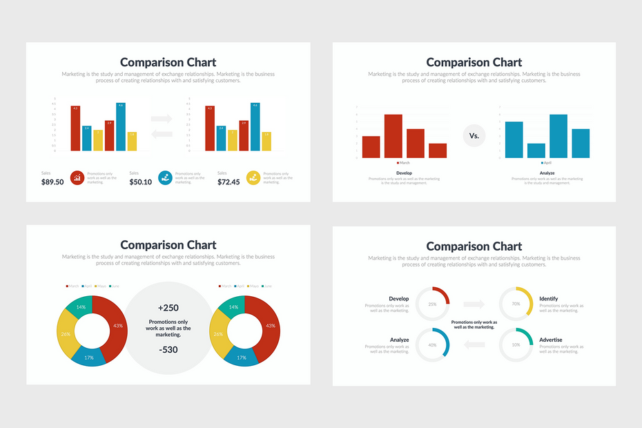 Comparison Charts Infographics – infograpify