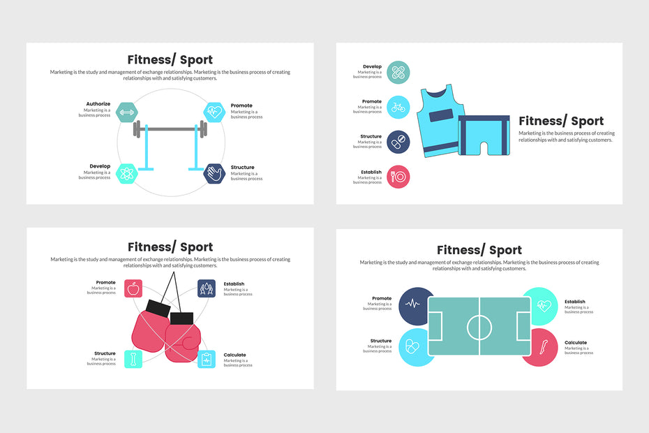  PPT Fitness and Sport Infographics Templates for PowerPoint, Keynote, Google Slides, Adobe Illustrator, Adobe Photoshop