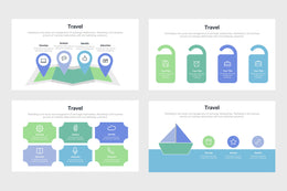 PPT Travel Infographics Templates for PowerPoint, Keynote, Google Slides, Adobe Illustrator, Adobe Photoshop