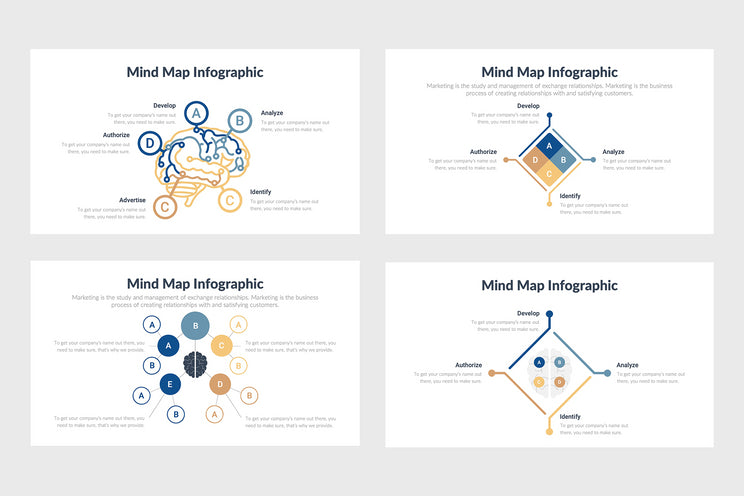 PPT Mindmap Diagrams Templates for PowerPoint, Keynote, Google Slides