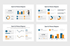 PPT Fitness and Sport Diagrams Infographics Templates for PowerPoint, Excel, Keynote