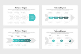 PPT Fishbone Diagrams Infographics Templates for PowerPoint, Keynote, Google Slides