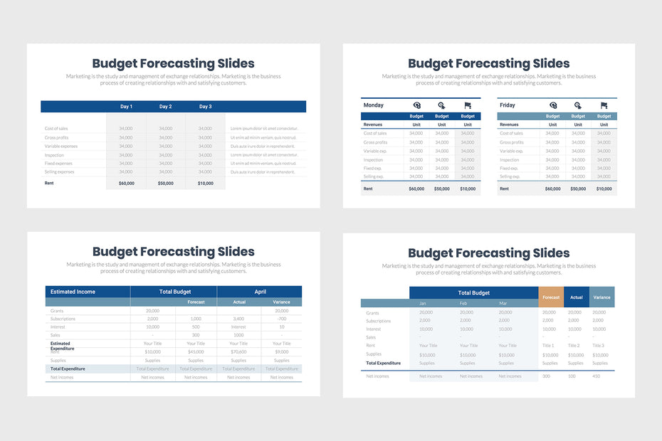Spend Forecast Examples Budget Forecasting Infographics – infograpify