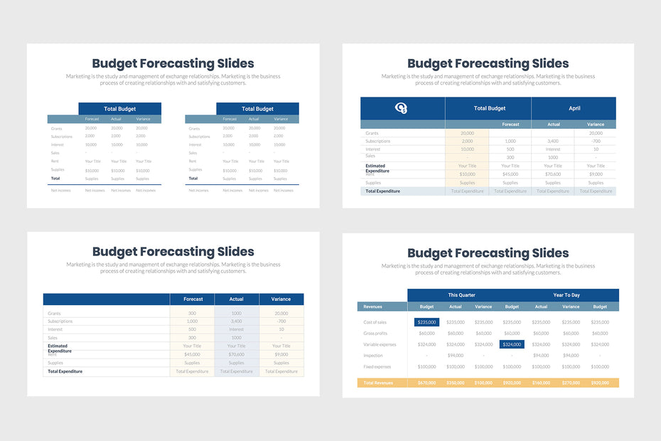 Spend Forecast Examples Budget Forecasting Infographics – infograpify
