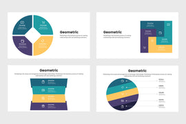 PPT Geometric Infographics Templates for PowerPoint, Keynote, Google Slides, Adobe Illustrator, Adobe Photoshop