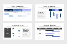 PPT Gantt Charts Diagrams Templates for PowerPoint, Keynote, Google Slides