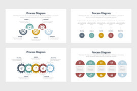 PPT Process Diagrams Templates for PowerPoint, Keynote, Google Slides