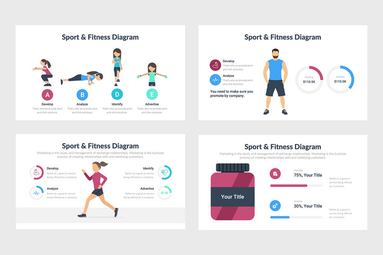 infographic sport template