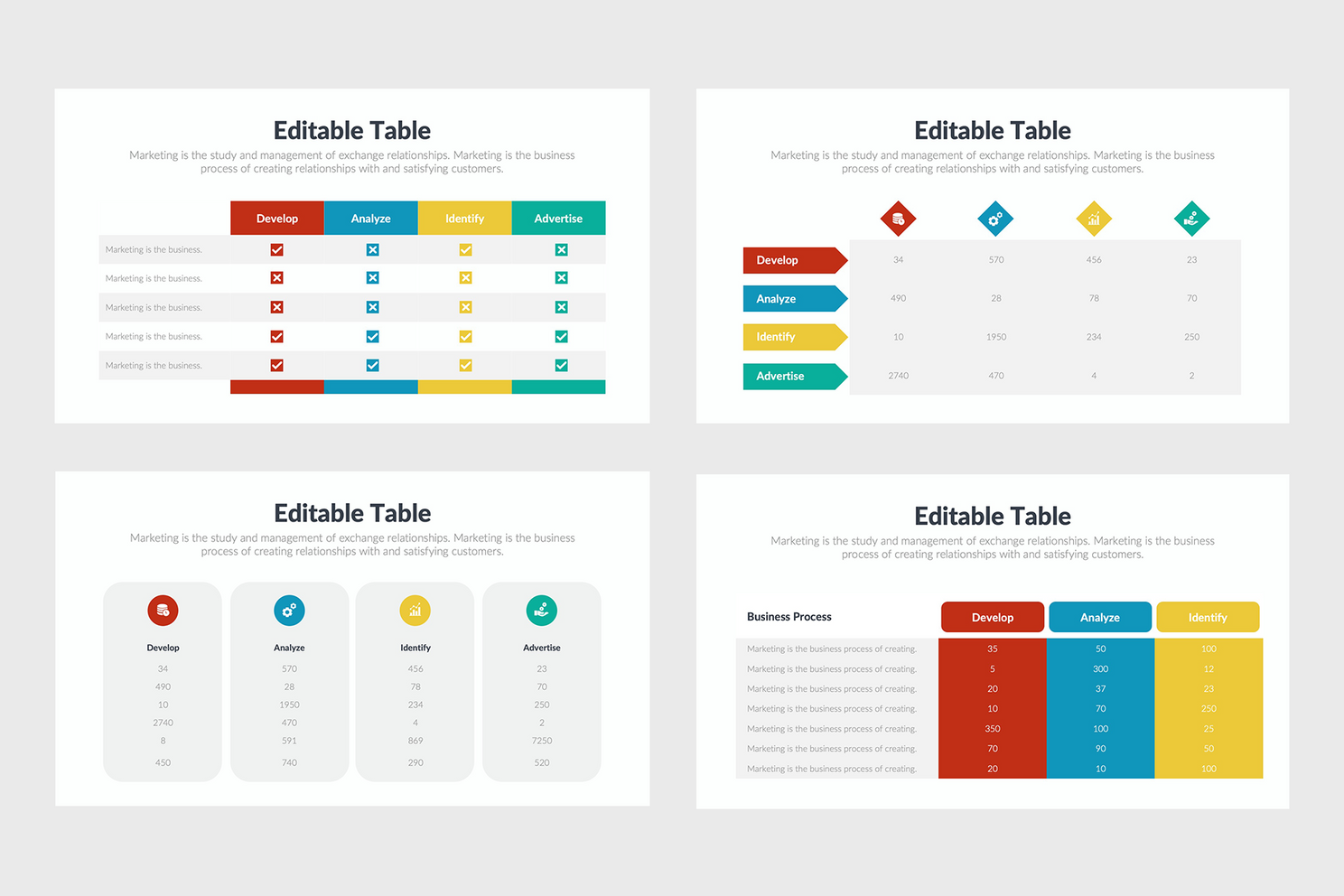 Tables Charts Infographics – infograpify