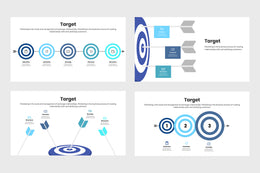 PPT Target Infographics Templates for PowerPoint, Keynote, Google Slides, Adobe Illustrator, Adobe Photoshop