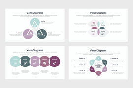 Venn Diagrams Infographics Templates for PowerPoint, Keynote, Google Slides
