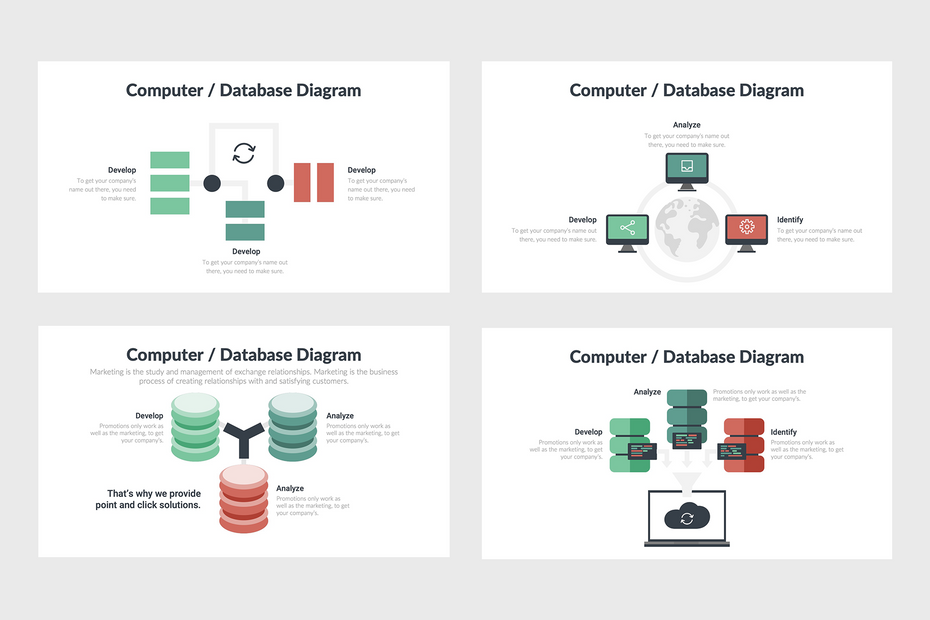 Computer and Database Infographics – infograpify