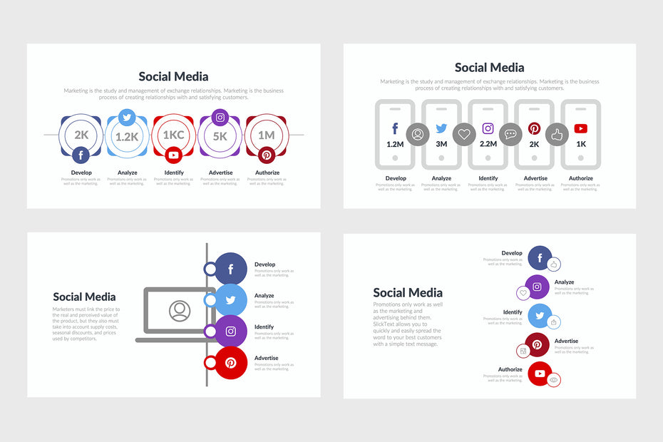  PPT Social Media Infographics Templates for PowerPoint, Keynote, Google Slides, Adobe Illustrator, Adobe Photoshop PPT Social Media Infographics Templates for PowerPoint, Keynote, Google Slides, Adobe Illustrator, Adobe Photoshop