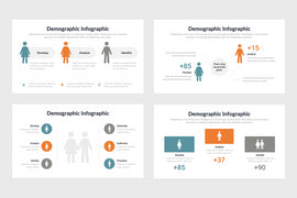 PPT Demographic Diagrams Infographics Templates for PowerPoint, Excel, Keynote