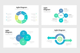 PPT Agile Diagrams Templates for PowerPoint Keynote Google Slides