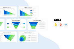 PPT AIDA Infographics Templates for PowerPoint, Keynote, Google Slides