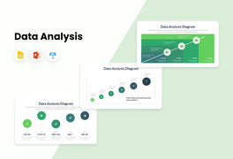 PPT Data Analysis Diagrams Infographics Templates for PowerPoint, Keynote, Google Slides