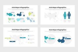 Asia Maps Infographics