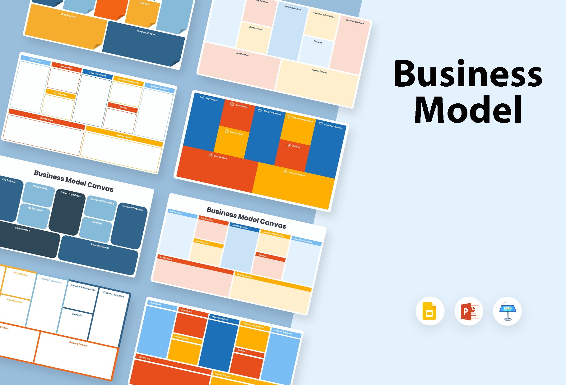 Business Model Canvas Infographics – infograpify