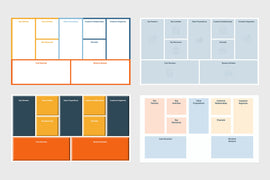 Business Model Canvas Infographics