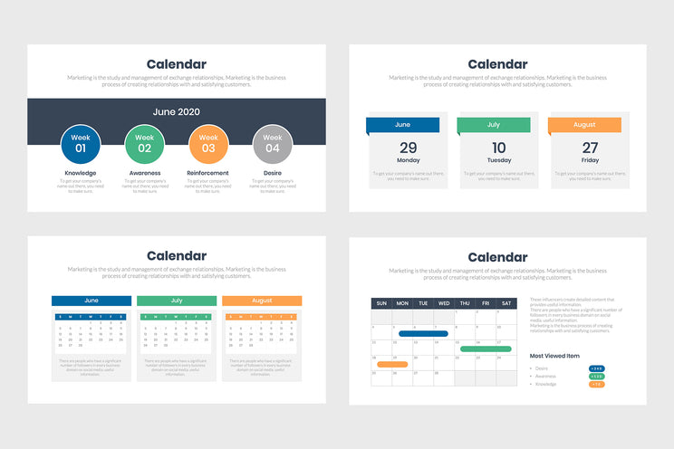Week Infograph Infographic Calendar