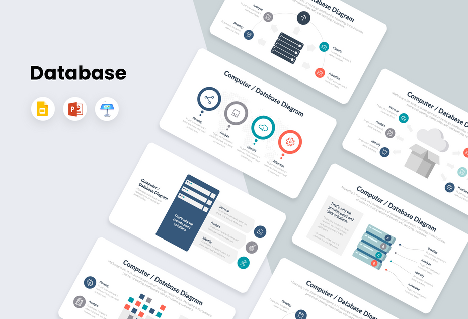 Computer and Database Infographics – infograpify