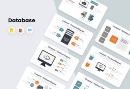 PPT Computer and Database Infographics Templates for PowerPoint, Keynote, Google Slides, 