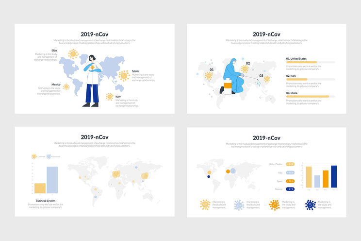 PPT Coronavirus Infographics Templates for PowerPoint, Keynote, Google Slides, 
