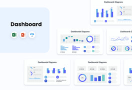PPT Dashboard Infographics Templates for PowerPoint, Excel, Keynote