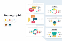 PPT Demographic Diagrams Infographics Infographics Templates for PowerPoint, Keynote, Google Slides, Adobe Illustrator, Adobe Photoshop