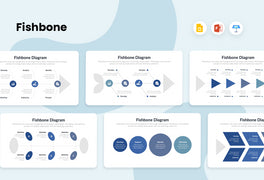 PPT Fishbone Diagrams Infographics Templates for PowerPoint, Keynote, Google Slides