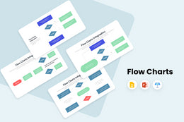 PPT Flow Charts Infographics Templates for PowerPoint, Keynote, Google Slides